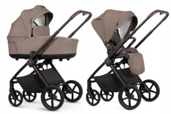 VENICCI CLARO WÓZEK WIEOFUNKCYJNY ZESTAW 2W1 ALMOND