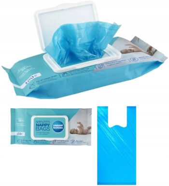 CANPOL WORKI WORECZKI ZAPACHOWE NA ZUŻYTE PIELUCHY PIELUSZKI 100 SZT