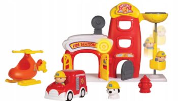 DUMEL ZABAWKA EKIPA STRAŻACKA 7 ELEMENTÓW 12M+