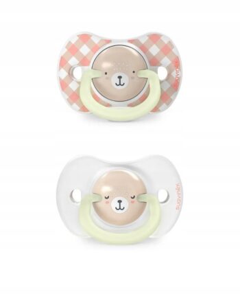 SUAVINEX SMOCZEK FIZJOLOGICZNY SYMETRYCZNY 2 SZT 6-18M ŚWIECĄCY WILD&FREE