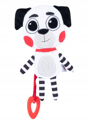 BALIBAZOO SZELEŚCIK KONTRASTOWY PIESEK + GRYZAK 0M++