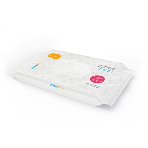 BABYONO PACHNĄCE WORECZKI TOREBKI NA ZUŻYTE PIELUSZKI x100