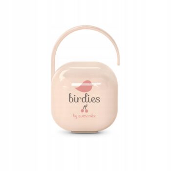 SUAVINEX ETUI POJEMNIK UNIWERSALNY NA SMOCZEK BIRDIES RÓŻ